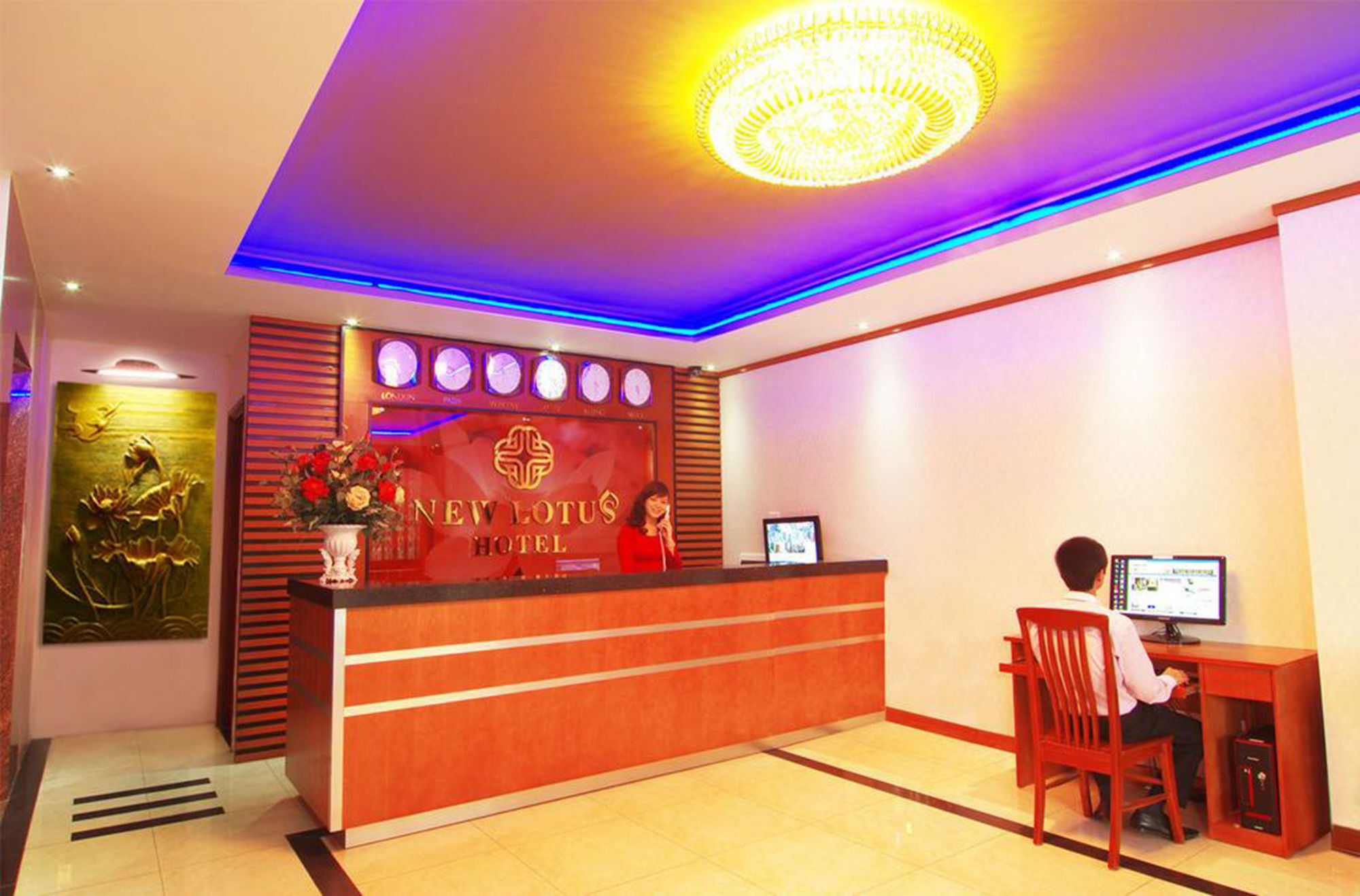 New Lotus Hotel Hanoi Exteriör bild